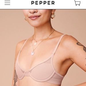 NWT Pepper Mesh All You Bra